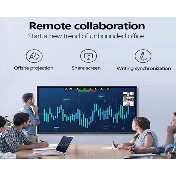 Interactive Whiteboard Touch Screen Lcd For Conference