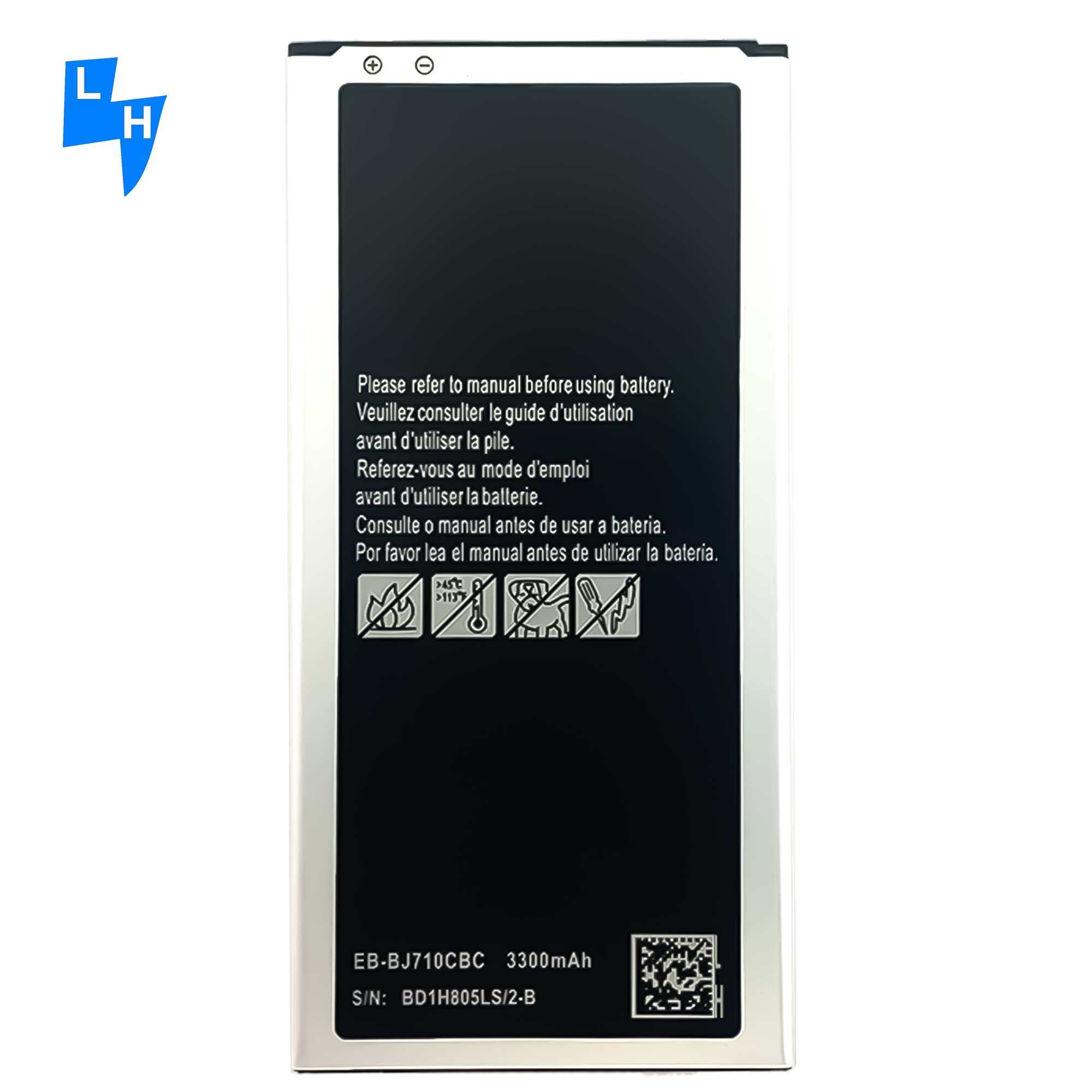 Rechargeable Batteries for Samsung J710 J7 2016 Original 0 cycle Lithium EB-BJ710CBC