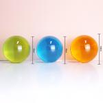 factory wholesale custom colorful decorating acrylic ball for kids play color