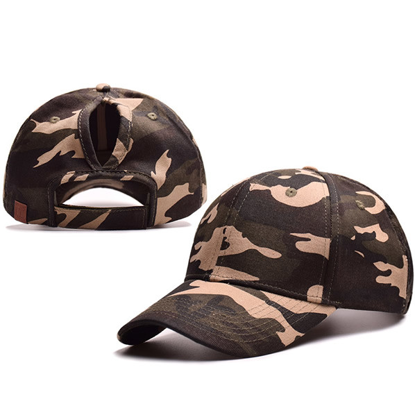 Spring & Summer sun visor blank caps for promotional items Wholesale Pony Tail Baseball Hat Adjustable mesh baseball cap