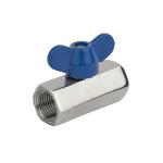 Full Bore Valve Stainless Steel Mini Ball Valve with Internal Thread Butterfly