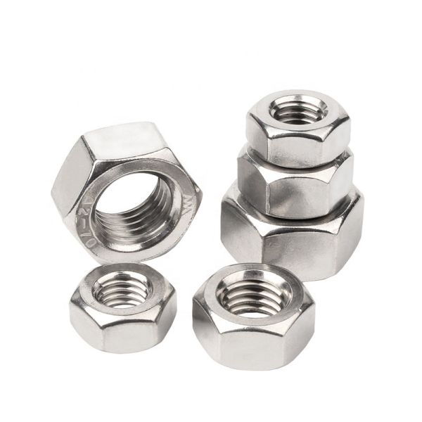 100% Inspection Before Shipment DIN934 M6 Stainless Steel Hex Nuts for Food Beverage Industry Efficiency