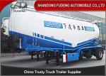 3 Axles 60cbm 80 ton Silo Bulker Cement Tank Trailer Carrier Reinforced Steel