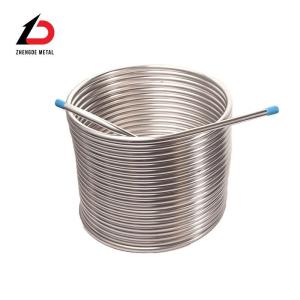Wholesale High Quantity Heat Exchanger Pipe Stainless Steel Water Distiller Heating Tube Stainless Steel Heat Exchanger Coil Tube for Customized from china suppliers