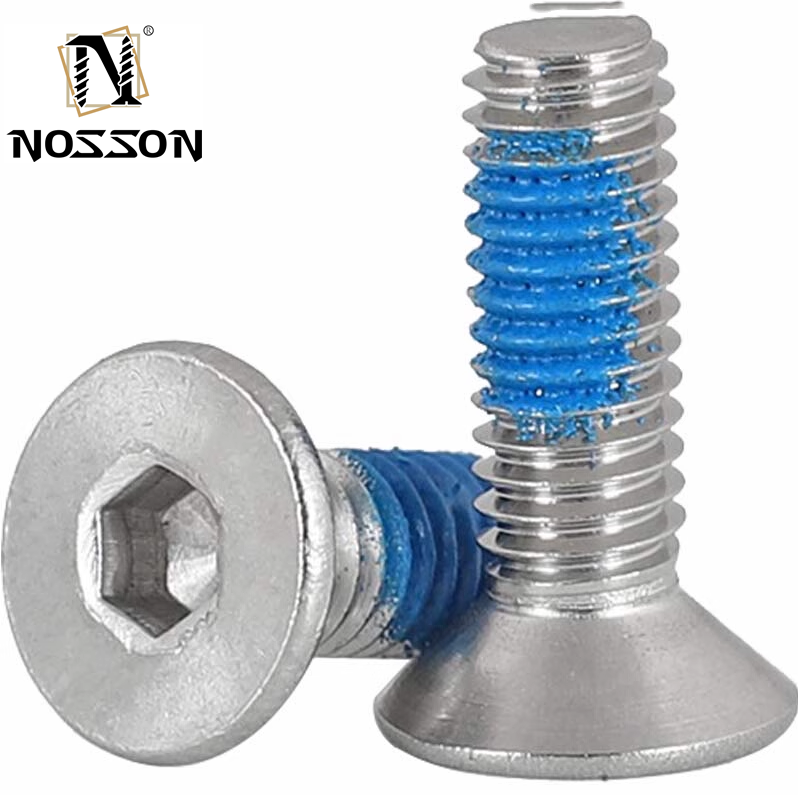 ISO Standard Chrome Plated 18-8 Stainless Steel Thread-Locking Socket Head Screws for Optimal Performance