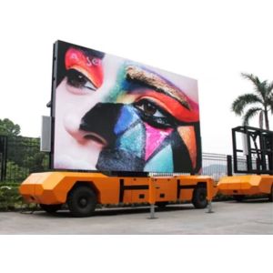 Buy cheap 5500cd/sqm Trailer Mounted LED Screen , P6 Car Advertising Screen from wholesalers