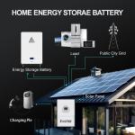 Off Grid Home Energy Storage 48V 200ah 10Kwh 12v 300ah Lithium Ion Li Ion