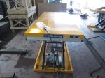 Stationary Electric Foot Pump Hydraulic Lift Table 3000 Lb Capacity Large Size