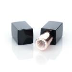 3.5G Empty Lip Gloss Tubes Black ABS Vintage Metal Lipstick Tube