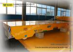 Railway Wagon Bogie Motorised Rail Trolley / Industrial Transfer Car