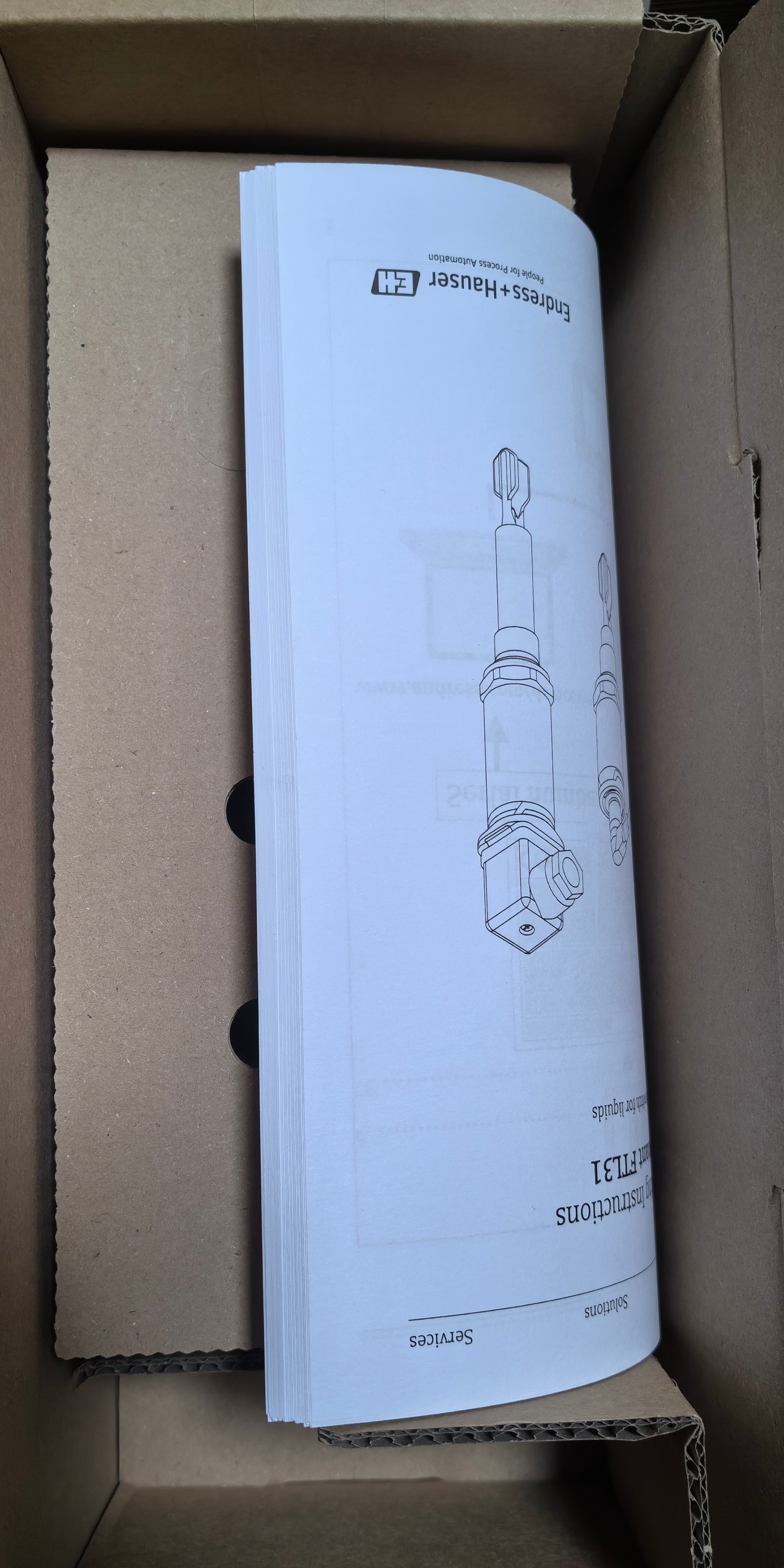 253VAC Endress Hauser Vibronic Point Level Detection Liquiphant FTL31-AA4M3BAWSJ