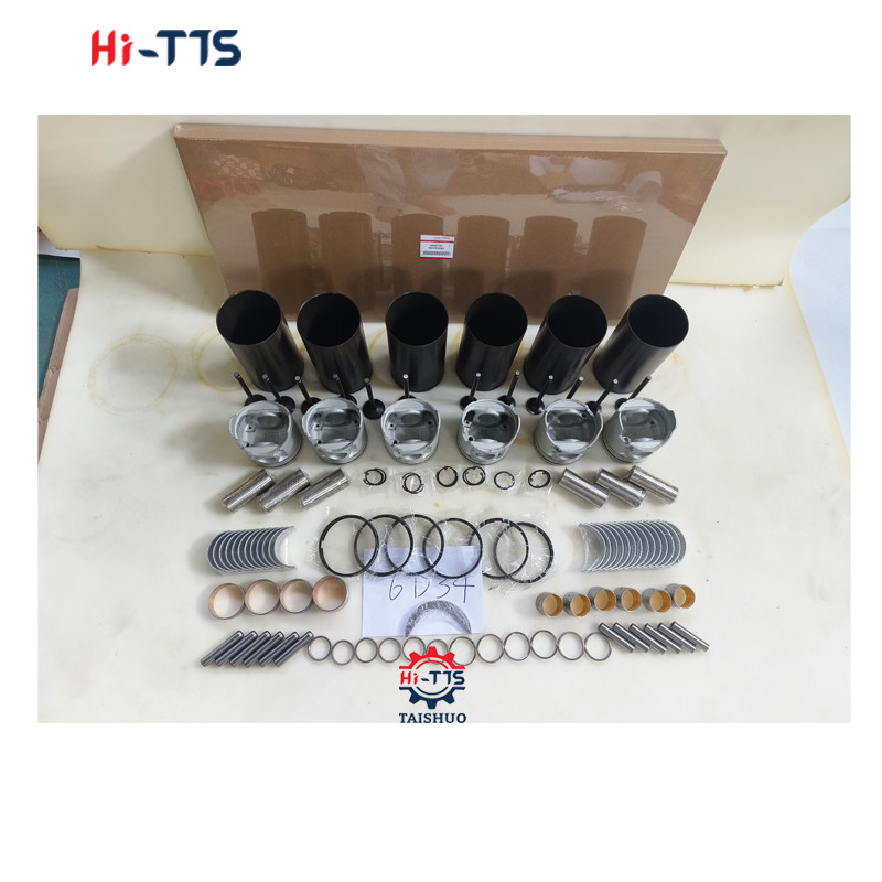 6D34T Cylinder Liner kit ME999711 ME99240 ME012900 Tractor Excavator Engine Repair Parts