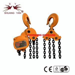 Wholesale Forged Hooks 20MN2 10T Hand Operated Lifting Chain Block from china suppliers