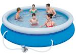 Family Round Large Inflatable Swimming Pool Digital Printing 360 X 90 Cm