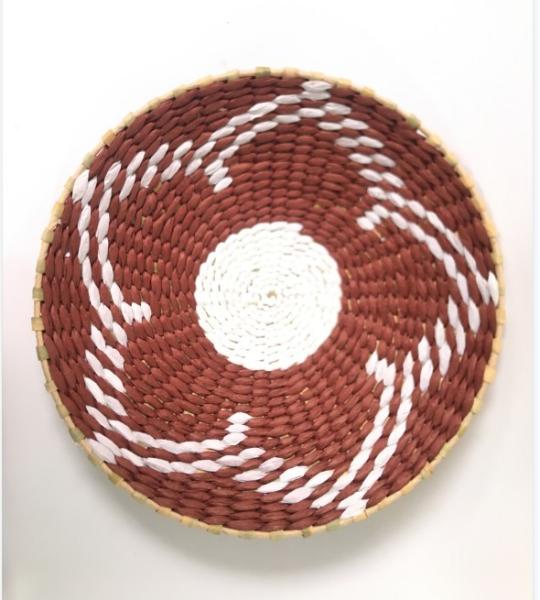 2021 new design High quality Wholesale seagrass wicker wall baskets wall plates