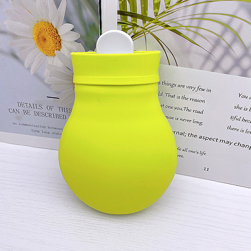 Microwave Heating Silicone Hot Water Bottle Bag With Knit Cover Hot Cold Therapies Back Pain Gift For Girlfriend Mother