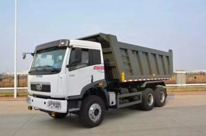 Wholesale 25 Tons 3 Axles Utility Dump Truck 18 - 22cbm Dump Body Size Ventral Lifting from china suppliers