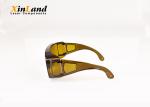 190~420&850~1300nm Yellow Laser Eye Protection Safety Glasses for YAG 1064nm