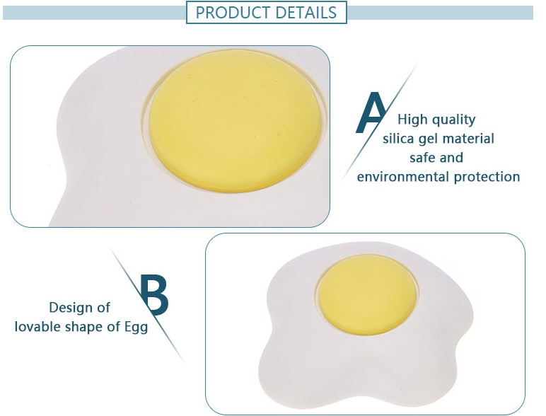 Popular Child Safety Door Stopper Poached Egg Shape Door Draft Guard