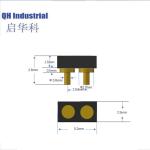 2Pin 2.54mm Pitch Iceland Wearable Device Magnetic Micro Usb Connectors Magnetic