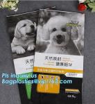 Barrier Property 3LB (1.36KG) Square Bottom Pet Dog Food Bag With Slider, quad