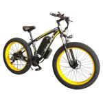 16AH 26 Inch Fat Tire Electric Bike 80km Pedal Assist Mode ODM