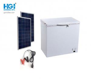 Wholesale White DC Powered Thermocool Solar Freezer Top Open 162 Liter 42.5kg from china suppliers