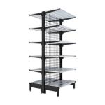 HSD-SSN series hot selling high quality metal supermarket gondola shelf