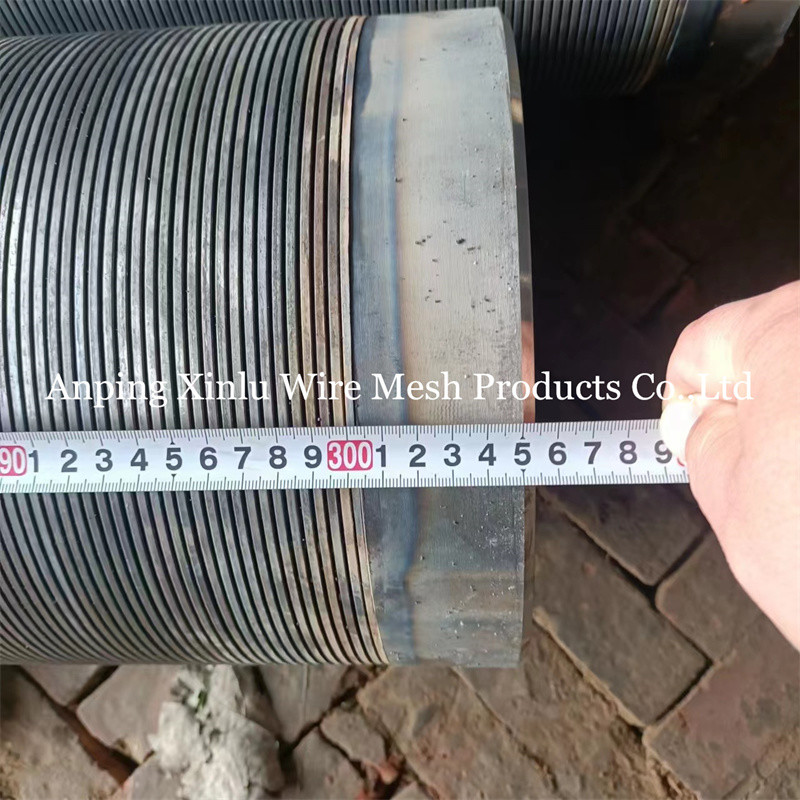 Customizable Johnson wedge wire Water Well Sceren Pipe with V Wire For Sand Control