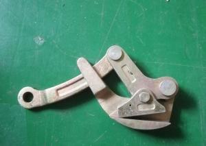 Wholesale 10KN Single Cam Wire Cable Grippers / Earth Wire Gripper Tool For Steel Strand from china suppliers