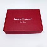 Kraft Corrugated Mailer Box Clothes Shoes Customized Paper Packaging Box