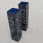7.8 Inch Corten Outdoor Lights 2mm Corten Steel Garden Lights