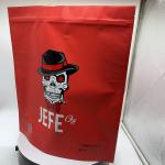 1 Pound Mylar Aluminum Foil Bags 110 Mircons Red Flat Foil Pouches