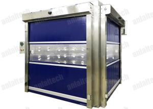 Wholesale SUS304 2 Filters 60Hz Cargo Air Showers Rolling Sliding Door AC220V from china suppliers