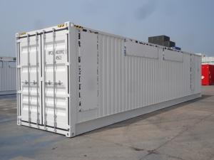 Wholesale Waterproof 40 Foot Open Side Container Height 2896MM With Bar Lock Durable from china suppliers
