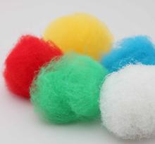 Wholesale Colorful Recycled Staple Polyester Good Heat Resistance For Fabrics from china suppliers