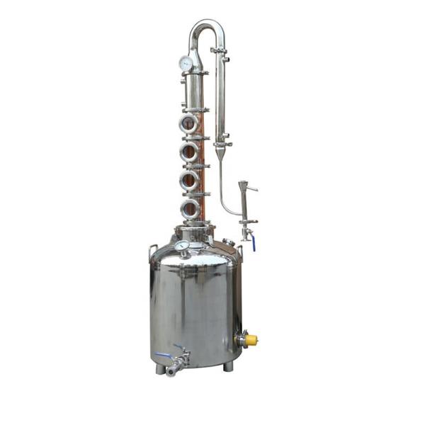 200KG Stainless Steel Small Distiller Equipment for Production of Alcohol from