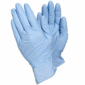 Wholesale Hospital Blue Nitrile Medical Gloves Good Sensitivity Excellent Tear Resistance from china suppliers