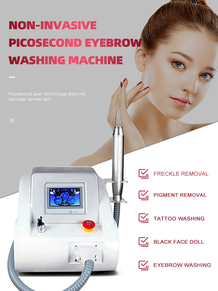DPL laser picosecond Professional Portable Picosecond Q Switch Nd Yag Laser Eyebrow Tattoo Removal 1320nm 1064nm Beauty Machine