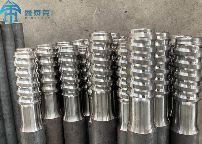 Top Hammer 3.66m T38 M/F Thread Drill Rod For Rock Drilling