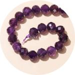 Crystal Faceted Round Bead Bracelet Semi-Finished DIY Jewelry Accessories Loose