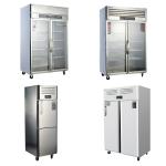 Stainless Steel Upright Refrigerator/Freezer for Commercial Kitchens and
