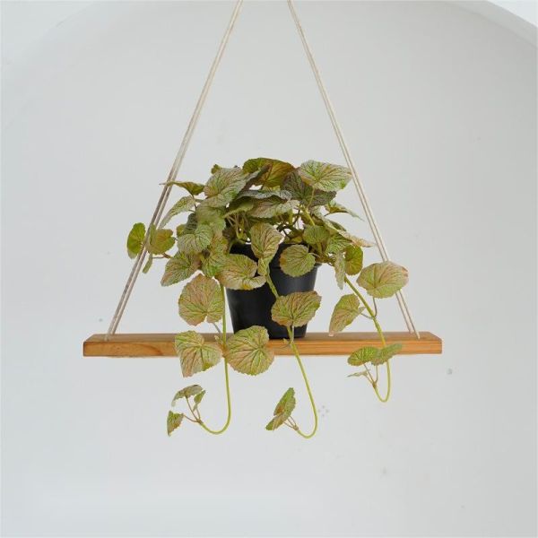 OEM Florist Fake Flowers Realistic Artificial Hanging Baskets With Pots