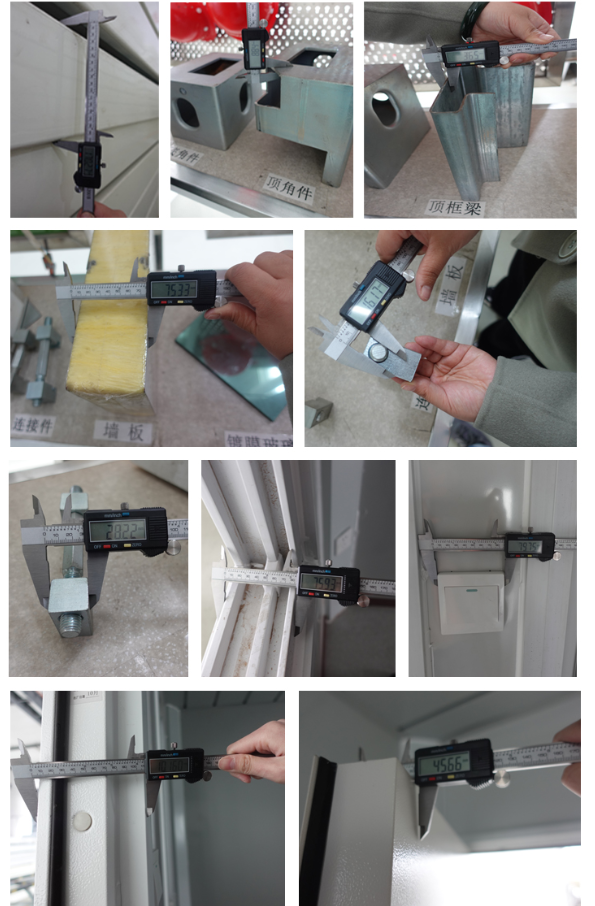 2.3mm Prefab Modern House For Engineering Example Packing Room