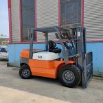5000kgs Counter Balance Lift 5 Ton Forklift Quanchai Diesel Operated Forklift