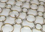 6kg/M2 OEM Painting 3m Height Ring Mesh Curtain