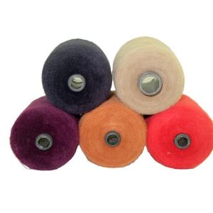 China Custom Ping Pong Yarn Soft Warm Pure Nylon Flurry Eyelash Fur Yarn For Sweater Scarf on sale
