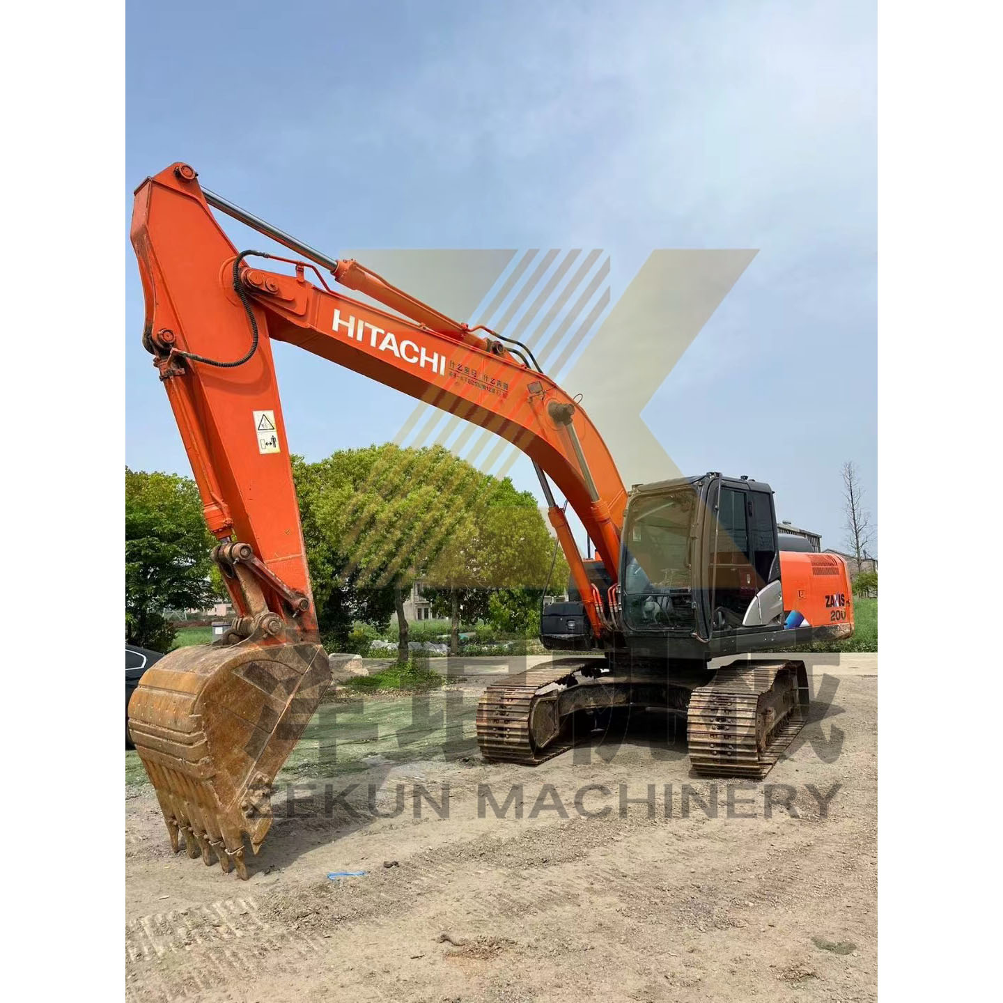 113 KW Used 4HK1 Engine Assembly for Hitachi ZX200-3 SH200-5 CX210B ZX200-5A Excavator