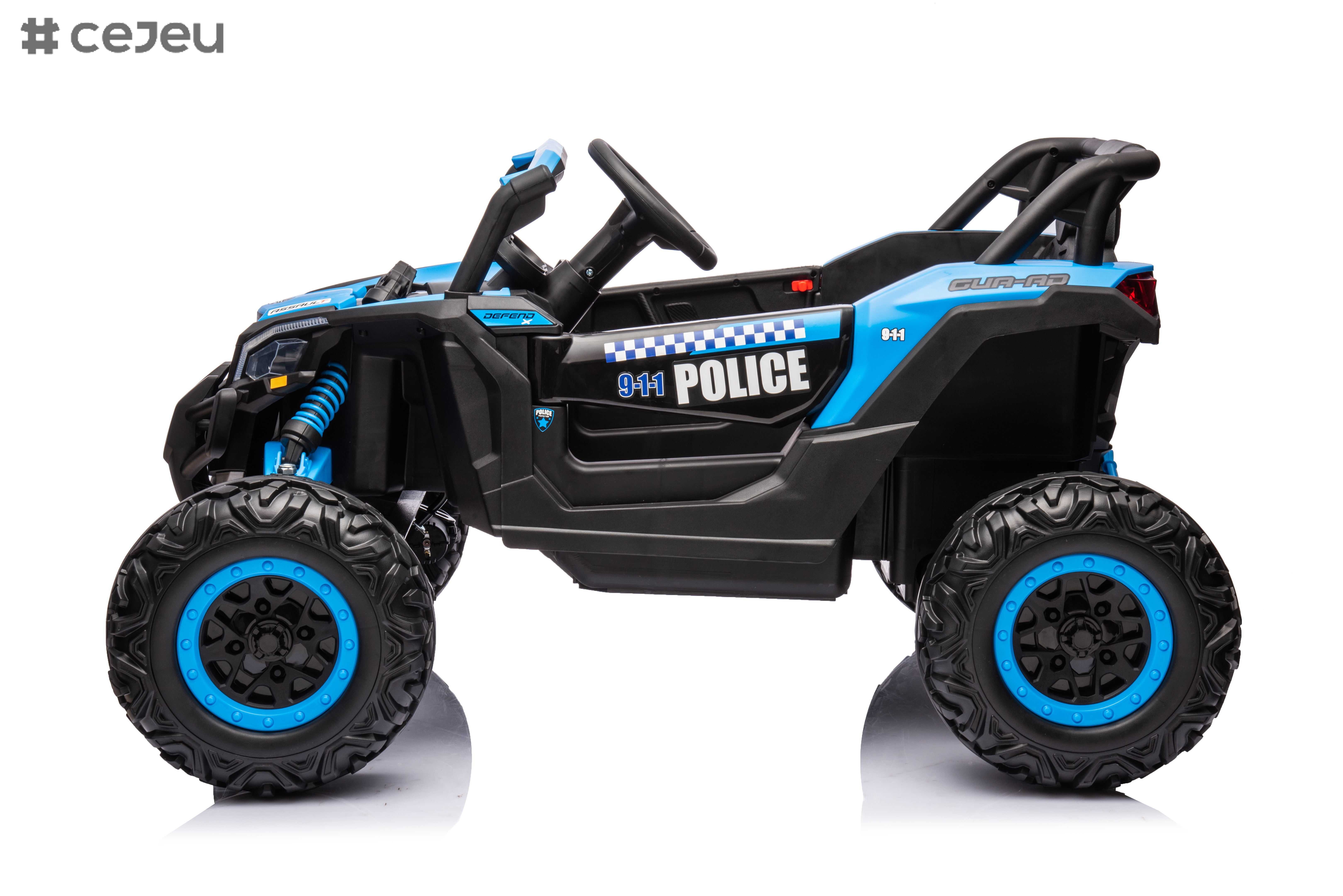 12V Battery Powered Ride on UTV w/ Remote Control, Adjustable Speed & Storage Trunk, Electric Toy Car for Kids