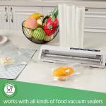 Transparent 3.5 Mil Packaging Film Rolls , Frozen Food Packaging Plastic Roll